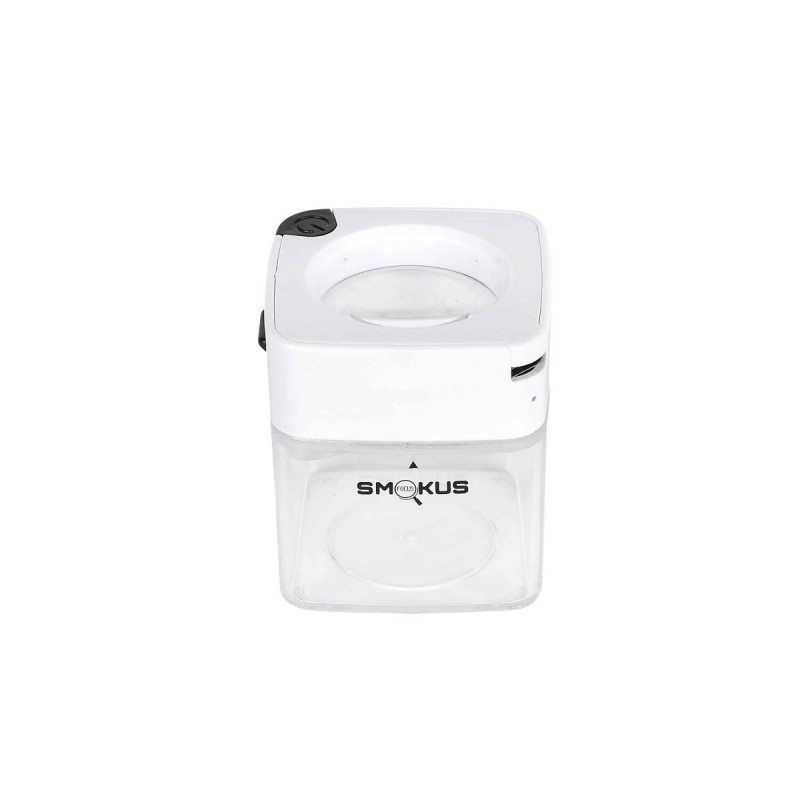 Smokus Focus Comet Jar WEISS - LED-Behälter mit L...